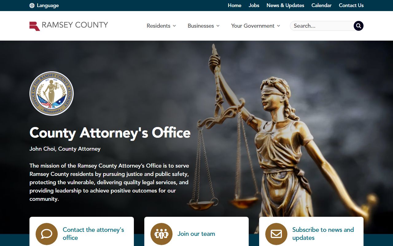 Ramsey County arrest records and charges County Attorney source